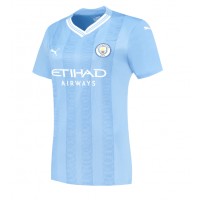 Fotbalové Dres Manchester City Kevin De Bruyne #17 Dámské Domácí 2023-24 Krátký Rukáv